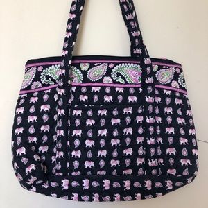 Vera Bradley Pink Elephant BC Foundation Betsy